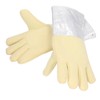 1 Pair Aluminum Foil Gloves High Temp Resistance Heat Insulation