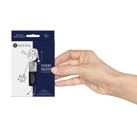 Roll On GOOD NIGHT | Dormir, Descanso Profundo | Aromaterapia Portable | Con Aceites Esenciales de Manzanilla, Sándalo, Lavanda y más.| Bienestar para llevar | 3 ml. Nativa5