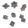 Dice Set Eye Catching Lightweight Alloy Dice Set for Playing