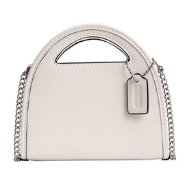 Coach Top Handle Card Case, Chalk