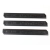 Mnneryss 3PC Gloss Black Door Rear Elevation Emblems Compatible with
