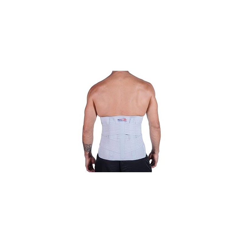 Homecare | Faja Sacrolumbar Elástica Transpirable con Varillas de Aluminio,