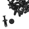 A ABSOPRO Car Push in Rivet Fastener Bumper Clips Plastic