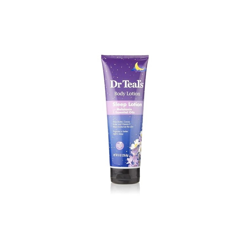 Dr Teal's Crema Corporal Con Melatonina y Aceites Escenciales de