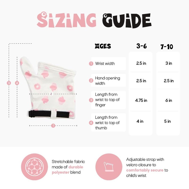 Trending Tryler Thumb Sucking Glove Sensory Glove (girls, various, ages