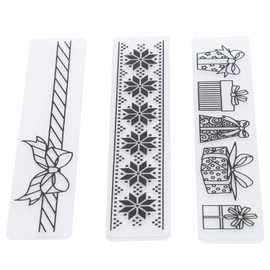 9 carpetas de plástico para grabar en relieve, moldes para plantillas de manualidades, plantillas para sellos, tarjetas de papel para álbumes de recortes, herramienta para hacer álbumes de fotos, 1,2