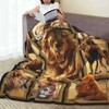 Lion Blanket for Boys Men Lion Throw Blanket for Kids