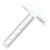 6 Inches Transparent Acrylic T-Square Ruler, T Square Ruler, Drafting