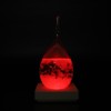 Storm Glass Drop shaped Storm Bottle Desktop Weather Station Predictor