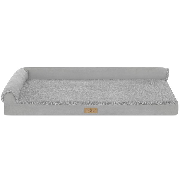 TailZzz Pet Bolster Mattress, Large to Extra Large Dog and