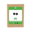 sourcing map 20Pcs M8 x 1.25 Nylon Insert Hex Lock