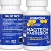 NATURAL STACKS- “MagTech Suplemento de Magnesio Complejo de Magnesio Quelado