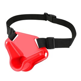 KOMCLUB Fishing Fighting Belt Waist Rod Holder Adjustable Gimbal Fighting Belt with EVA Foam Padding Rod Pole Holder Sturdy Tackle Accessories(Red)