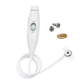 Accesorios de higiene bucal Repuestos de manguera y mango compatibles con irrigador bucal Waterpik Wp-100 Wp-300 Wp-660 Wp-662 Wp-670 Wp-672 Wp-900 (gris)