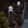 SUNNYPARK Solar Post Lights - Outdoor Post Cap Light for
