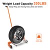 Tire Dolly Heavy Duty, Tire Wheel Dolly with 360° Rotatable