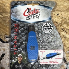 Cuda BRAND Fishing Products 18116 Tita Bonded  Line Titanium Clipper