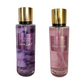 Victoria's Secret 2 Victoria's Secret LOVE SPELL Women Fragrance MIST SPRAY 8.4 OZ+VELVET PETALS