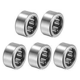 uxcell HK1410 Needle Roller Bearings 14mm Bore 20mm OD 10mm Width Chrome Steel Open End 5pcs
