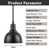Hanging Food Heat Lamp Infrared Food Warmer Fry Heating Light