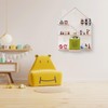 YUXSM Tonie Shelf House for Toniebox,Magnetic Wooden Floating Shelves Compatible