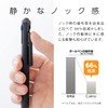 Pentel XBXAC37A Tri-Color Ballpoint Pen, Calme, 0.7mm, Black