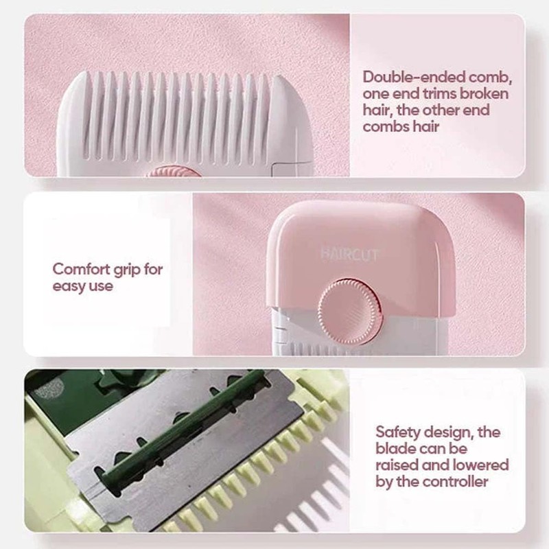 GUIYAL 2 in 1 Hair Trimmer with 10 Replacement Blades,