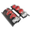 KUAFU Tail Lights Compatible with 1996-2002 Chevy Express/GMC Savana 1500