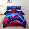 ASKOTU Twin Gamer Bedding Sets for Boys Teen, 4 Piece