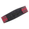 DQT Mens Tartan Plaid Red Royal Stewart Adjustable Cummerbund