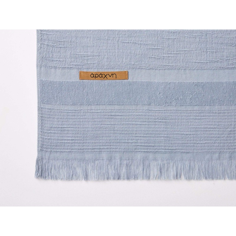 Imabari Towel Imabari Scarf 70 Short (02. Blue Gray)