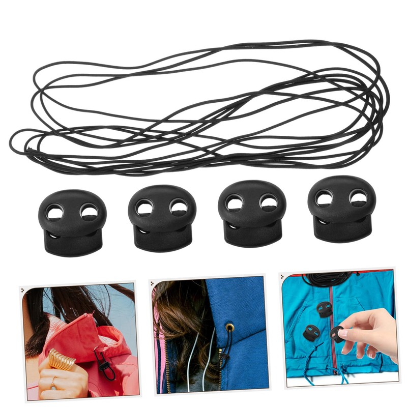 Operitacx Sets Spring Cord Lock End Stoppers Cord Locks for