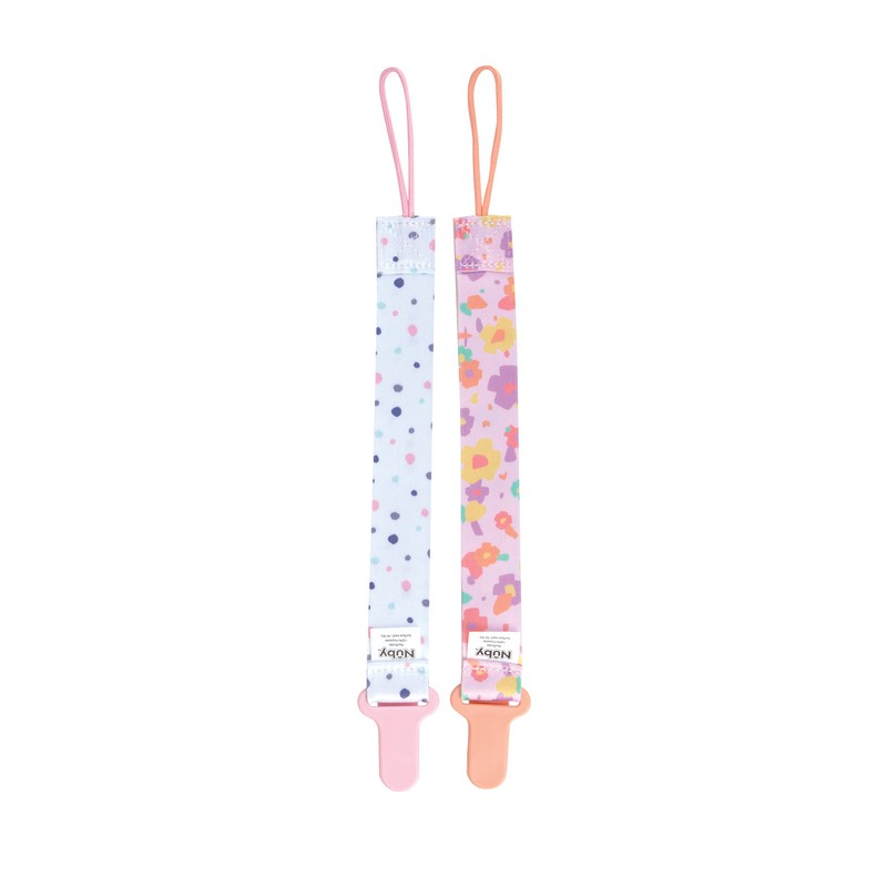 Nuby Pacifinder Baby Pacifier Clip - (2-Pack) - Pacifier Holder