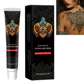 Tattoo Cream, Tattoo Soothing Cream, Moisturises and Soothes the Skin, for Sensitive Skin and Dry Skin