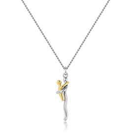 JAVARNV Best Mom Ever Necklace Meaningful Pendant Gift for Mom from Daughter or Son Birthday and Mother's Day Jewelry