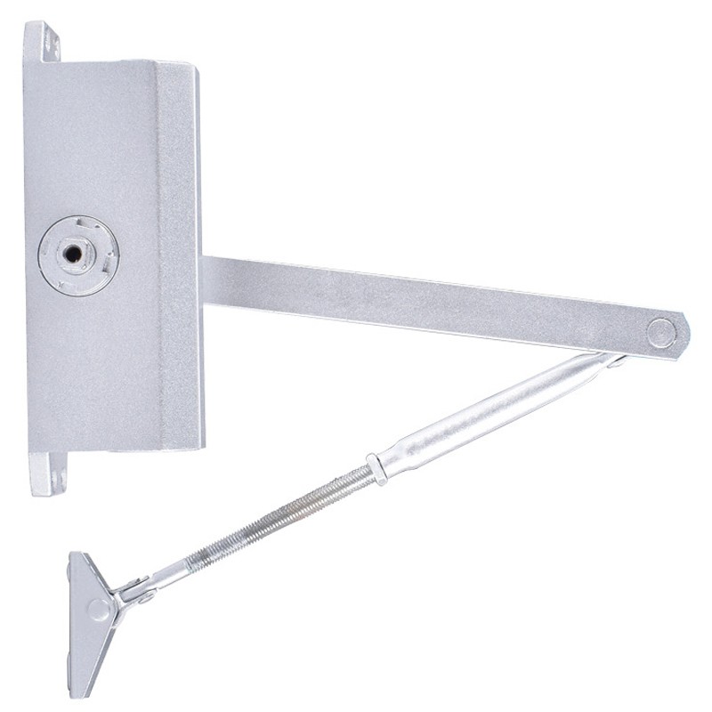 Automatic Door Closer Punch Free Adjustable 180 Degrees Automatic Closing