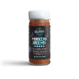 Foddies Moroccan Spice Mix, Low FODMAP, Gluten Free, No Onion No Garlic, Vegan, Plant Based, IBS Friendly