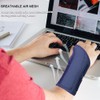NuCamper Breathable Wrist Support Wrist Bandage with Metal Splint Stabiliser