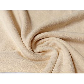 Jersey Feiner Sherpa-Fleecefell Stoff Stoff Stoff Sand Muster