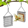 2 Pcs Suet Feeder, Large Capacity Suet Bird Feeder with