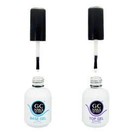Base + Top Gel 3 Pasos Uñas Gel Gc Nails