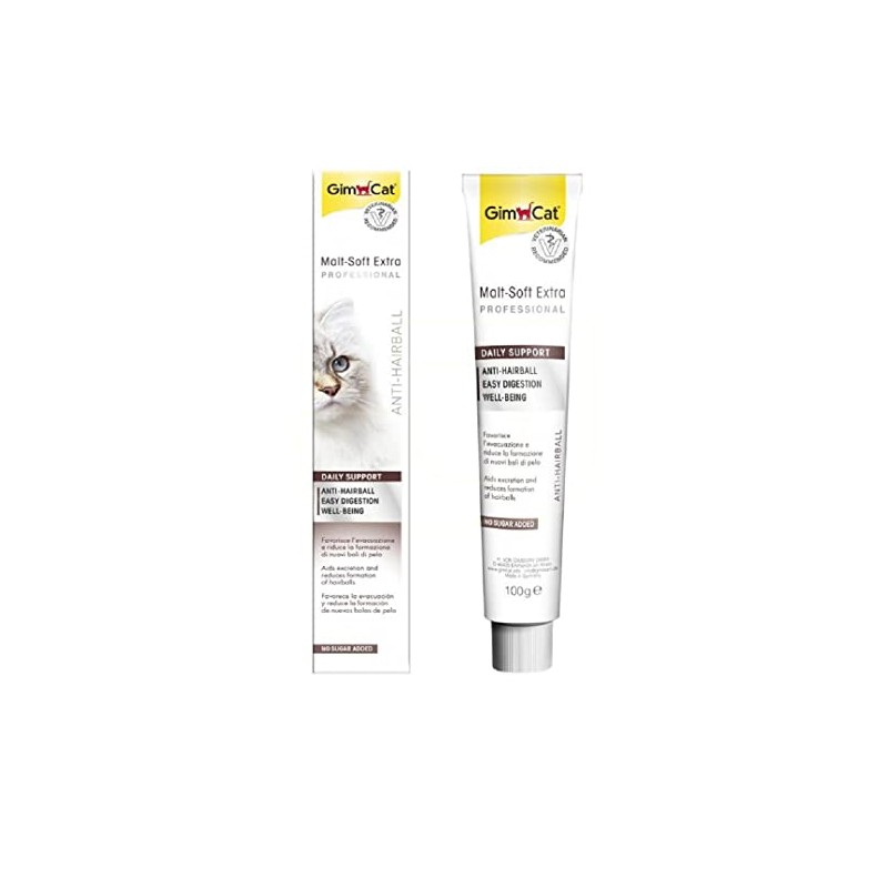 Gimcat Malt Soft Paste Extra + Extra Dietary Fibre Supports