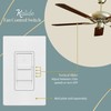 TOPGREENER Kalide Fan Speed Control Switch, 3-Speed Fan Wall Switch,