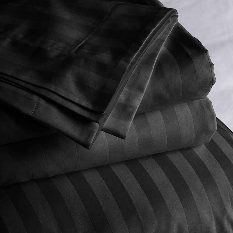 Imperial Rooms Duvet Cover Sets – Stripes Satin Quilt Cover