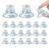 20 Pack Mini Suction Cups,25mm/1'' Suction Cup with M4 Screw