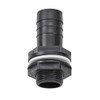 GARANTIA Hose Nozzle 1 Inch with Seal and Lock Nut