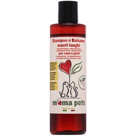 Mama Pets 2in1 Shampoo und Conditioner für Hunde und Katzen mit langem Haar, reinigend und entwirrend, 250 ml