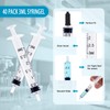 Gufastoe Pack of 40 3 ml Syringes, Oil Dosing Syringe