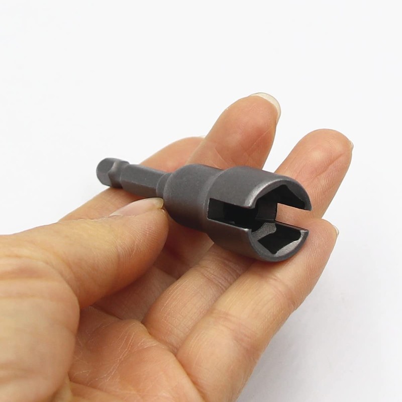 2PCS Power Wing Nut Driver, 1/4 Inch Hex Shank Slot
