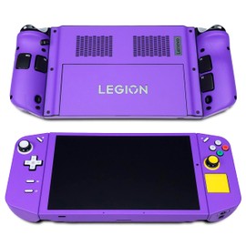 Legion Go Skin, Game Purple Cube Edition, Full Wrapping Matte Vinyl Skin for Legion Go (Designed by POP SKIN)